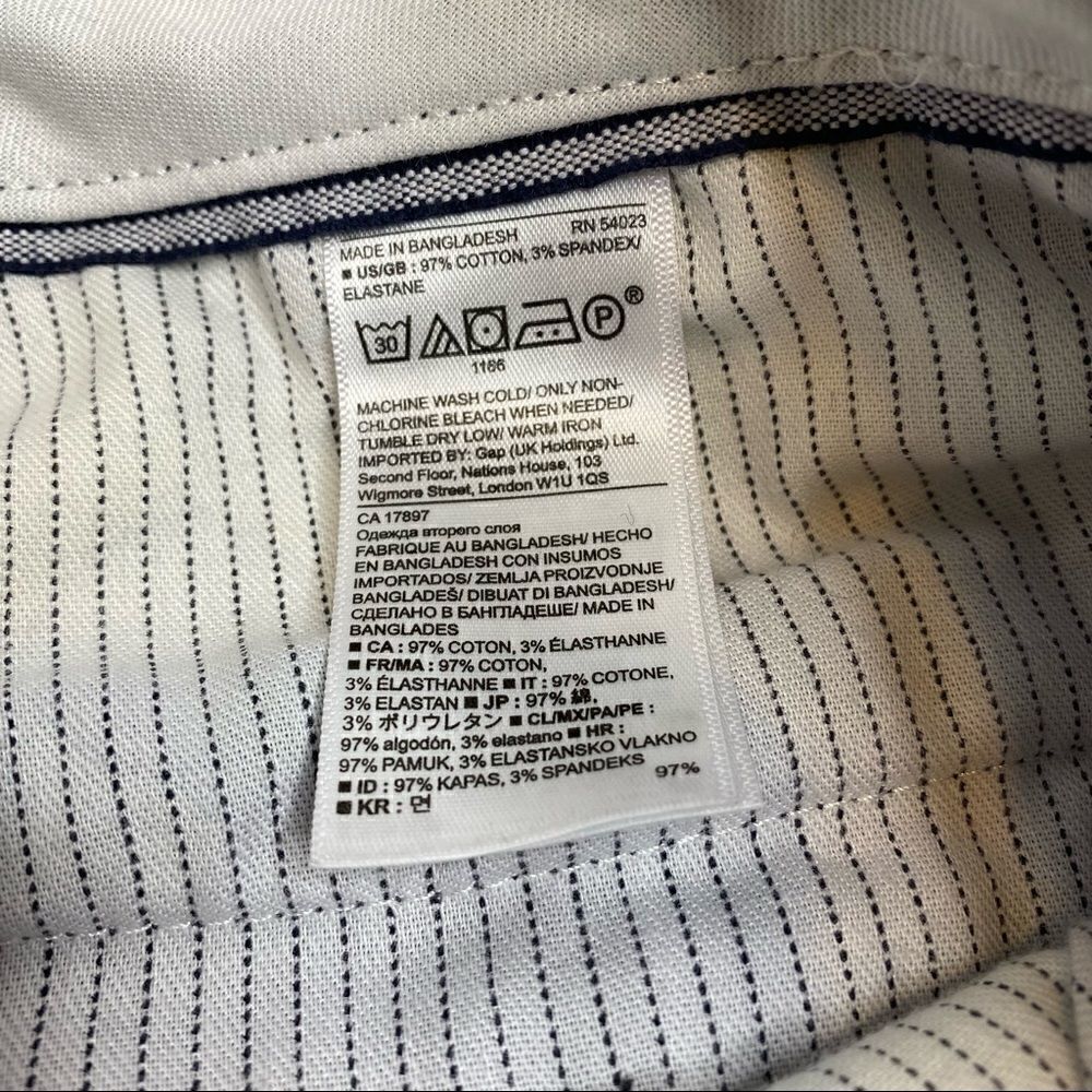 Banana Republic NWOT navy blue aiden shorts size 31 - Picture 8 of 13